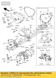 cover-generator ej800acfa van Kawasaki, met onderdeel nummer 140310130, bestel je hier online: