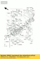 490021070, Kawasaki, geleideklep kawasaki el eliminator b f d e gpx ex250 r el250 gpx250r el250d el250e zz r250 el252 250 252 , Nieuw