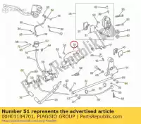 00H01104701, Piaggio Group, Freio aprilia derbi gilera rs gpr sc nude sport e edicion racing r a replica ver malossi pesek 50 125 0 2 3, Novo