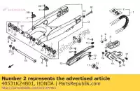 40531KZ4B01, Honda, junta, corrente de transmissão (daido) honda cr vt 125 250 1997 1998 1999 2000, Novo