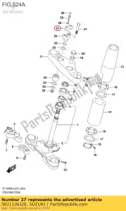 suzuki 5621106J20 uchwyt, uchwyt u - Dół