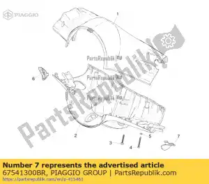 Piaggio Group 67541300BR lh plug - Il fondo