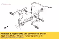 35350MK3405, Honda, switch assy.,rr.s honda vt shadow c nt deauville v cbr fireblade rr xbr  s cb hornet f f2 xbr500 xbr500s vt600c vt600cm vt600 nt650v cb900f 600 650 900 500 , New