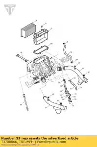 triumph T3700066 clip de manguera 22,7-27,5 mm - Lado inferior