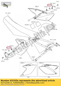 Kawasaki 921520613 collar - Bottom side