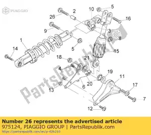 Piaggio Group 975124 vite - Il fondo