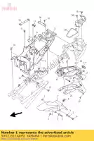 5VX21511A0Y9, Yamaha, spatbord, voorkant yamaha xj 600 2009 2010, Nieuw