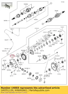 Kawasaki 140551129 caso elettrici - Il fondo