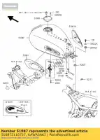 510875116727, Kawasaki, tank-comp-fuel, m.d.green kawasaki w  a special edition ej800 w800 800 , Nuevo