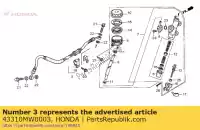 43310MW0003, Honda, w??, prawy hamulec honda cbr fireblade rr cbr900rr 900 , Nowy