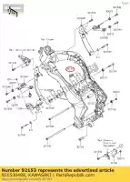 921530488, Kawasaki, parafuso, soquete, 20x43 zx1000-c1h kawasaki  klz z zx 1000 2004 2005 2006 2007 2008 2009 2010 2011 2012 2013 2014 2015 2016 2017 2018 2019 2020 2021, Novo