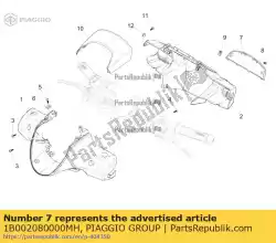 Here you can order the cover from Piaggio Group, with part number 1B002080000MH: