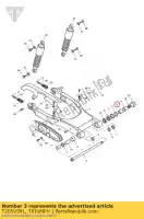 T2059591, Triumph, espaçador estabilizador interno triumph america carbs america efi speedmaster carbs speedmaster efi 790 865 2002 2003 2004 2005 2006 2007 2008 2009 2010 2011 2012 2013 2014, Novo