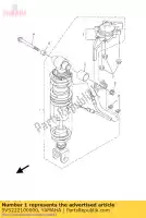 5VS222100000, Yamaha, conjunto de amortecedor traseiro, traseiro yamaha fjr 1300 2003 2004 2005, Novo