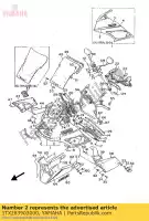 1TX283903000, Yamaha, ensemble graphique, capot yamaha fj 1200, Nouveau