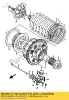 0926340004, Suzuki, rodamiento de rodillos suzuki gsx 550 1985 1986 1987, Nuevo