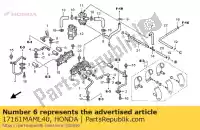 17161MAML40, Honda, tuyau, alimentation en air honda gl valkyrie f6c goldwing se gl1500c gl1500se 1500 , Nouveau