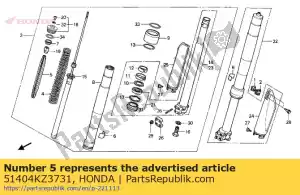 honda 51404KZ3731 no description available at the moment - Bottom side