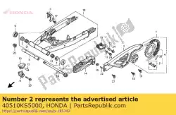 Aquí puede pedir no hay descripción disponible de Honda , con el número de pieza 40510KS5000: