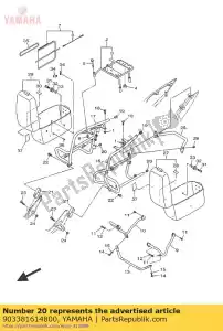 yamaha 903381614800 plug(55k) - Bottom side