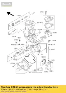 kawasaki 920641182 pilot odrzutowy, # 45 zx750-n2 - Dół