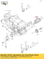 drum-verandering van Kawasaki, met onderdeel nummer 131410028, bestel je hier online: