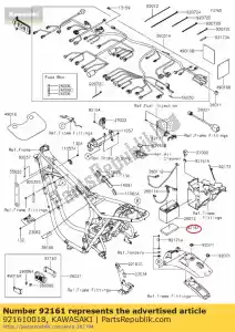 kawasaki 921610018 serranda, batteria ej650-c5 - Il fondo