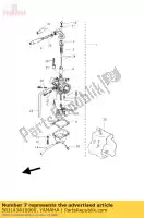 5RJ143410000, Yamaha, ugello, principale yamaha cs cw ew 50 2005 2006 2007 2008 2009 2010, Nuovo