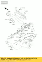 180901702, Kawasaki, Body-comp-muffler kawasaki klr klrc 650, Novo