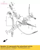 4SUF63350000, Yamaha, kabel, koppeling yamaha szr 660, Nieuw