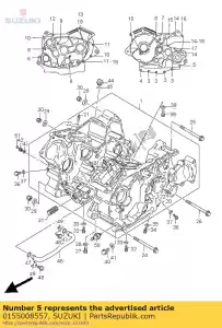 Suzuki 0155008557 bullone - Il fondo