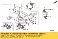 66871MV4000, Honda, porca, capuz superior honda  (l) japanese domestic / nc29-100 gl 400 1800 1990 2006 2007 2008 2009 2010 2012 2013 2017, Novo