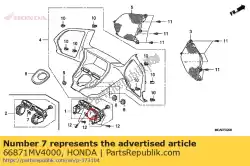 Qui puoi ordinare dado, cappuccio superiore da Honda , con numero parte 66871MV4000: