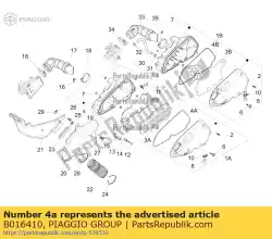 Here you can order the gasket from Piaggio Group, with part number B016410: