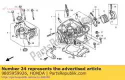 Qui puoi ordinare plug, spark (u27fer9) (denso) da Honda , con numero parte 9805959926: