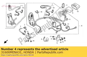 Honda 31600MENA31 prostownik, regulator - Dół