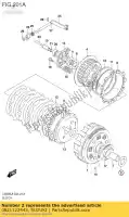 0821122443, Suzuki, wasmachine suzuki ls savage p f ls650fp ls650p ls650 ls650b 650 , Nieuw