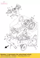 1FK124500000, Yamaha, conjunto do eixo do impulsor yamaha v max xvz xvztf 1200 1300 1988 1989 1990 1991 1992 1993 1996 1997 1998 1999 2000 2001 2002, Novo