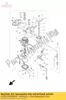 43DE43040000, Yamaha, Accelerator pump comp. yamaha yfm 90 2009 2010 2011 2012 2013, New