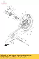 5DV253511000, Yamaha, árbol de levas yamaha tw 125 2002 2003 2004, Nuevo