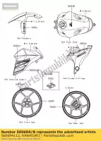 560694112, Kawasaki, pattern,shroud,lh zr800bef kawasaki z 800 2014, New