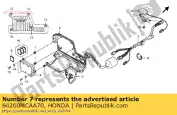 Qui puoi ordinare nessuna descrizione disponibile al momento da Honda , con numero parte 64260MCAA70: