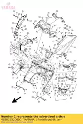 dop, schakelaar van Yamaha, met onderdeel nummer 4B5825520000, bestel je hier online: