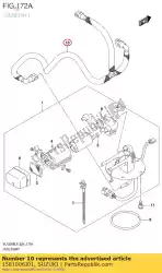 Here you can order the hose comp,fuel from Suzuki, with part number 1581006J01: