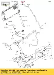 Tutaj możesz zamówić zacisk kaf400b6f od Kawasaki , z numerem części 920372113: