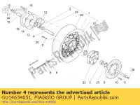 GU14634051, Piaggio Group, spacer moto-guzzi california alum tit pi cat california black eagle california ev v california iii carburatori california iii carburatori carenato california iii iniezione california jackal california special california special sport california special sport al , New