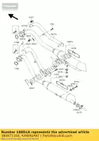 180871160, Kawasaki, silenciador, rr vn800-b7 kawasaki vn 800 1995 1996 1997 1998 1999 2000 2001 2002 2003, Nuevo