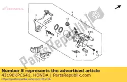 beugel sub ass., rr. Ca van Honda, met onderdeel nummer 43190KPC641, bestel je hier online: