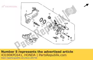 Honda 43190KPC641 beugel sub ass., rr. ca - Onderkant