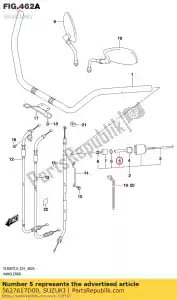 suzuki 5627617D00 espaçador - Lado inferior